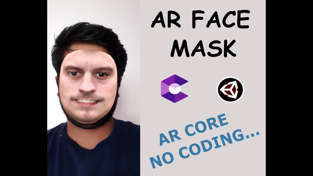 Unity3D | Google ARCore | AR Face Mask | No Coding | Face Filter