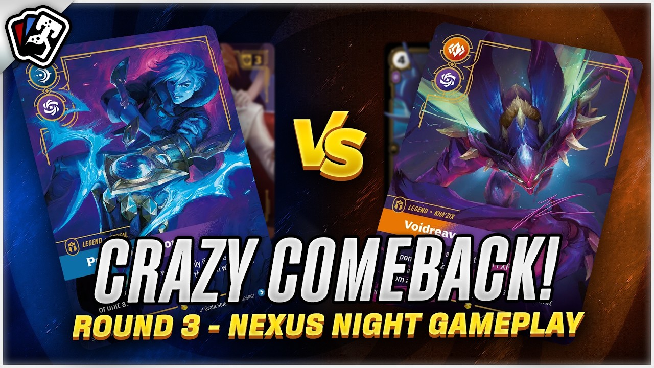 &laquo;Star-Crossed&raquo; &mdash; имба? | Раунд 3: Ezreal против Kha'Zix | Unleashed Riftbound Nexus Night
