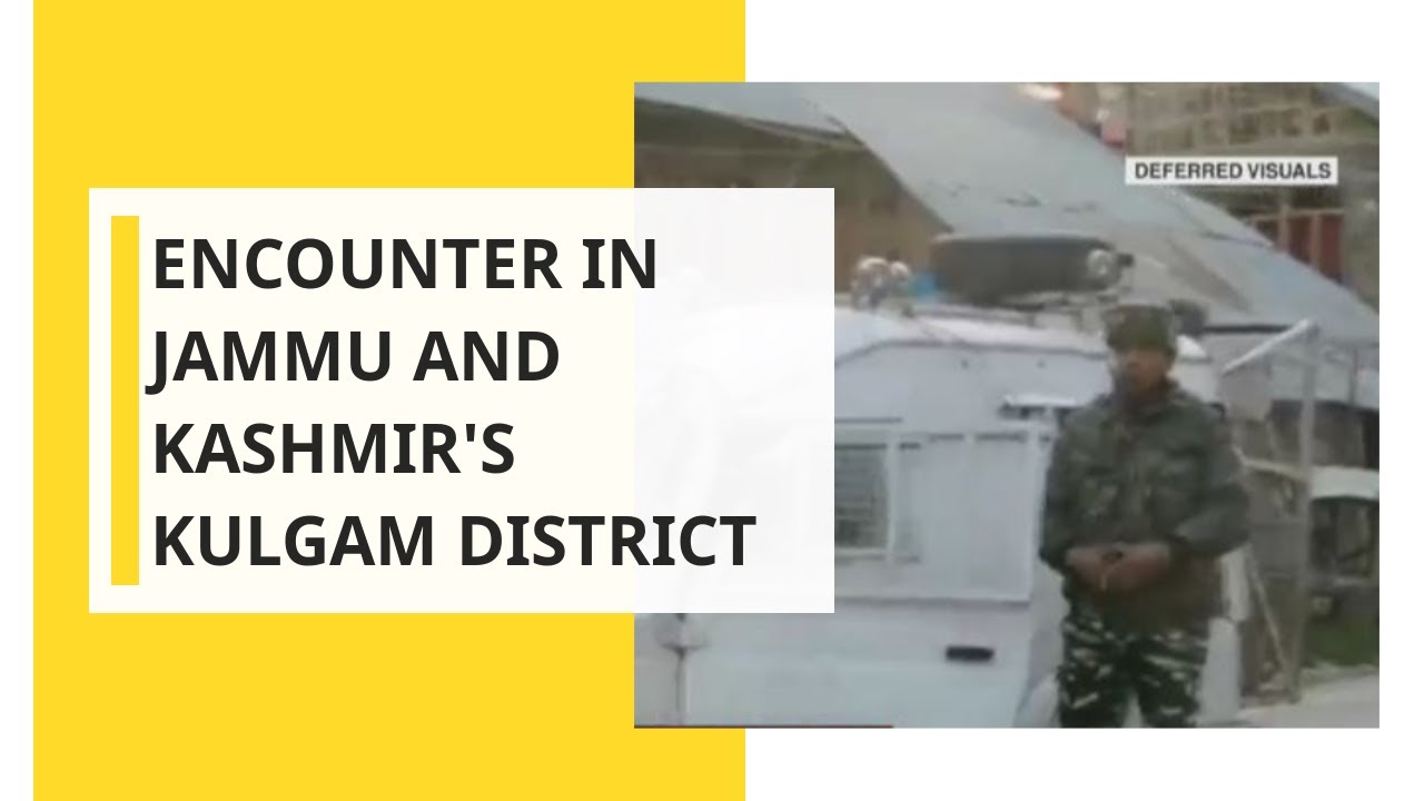 Encounter underway in J&K's Kulgam district; terrorist eliminated