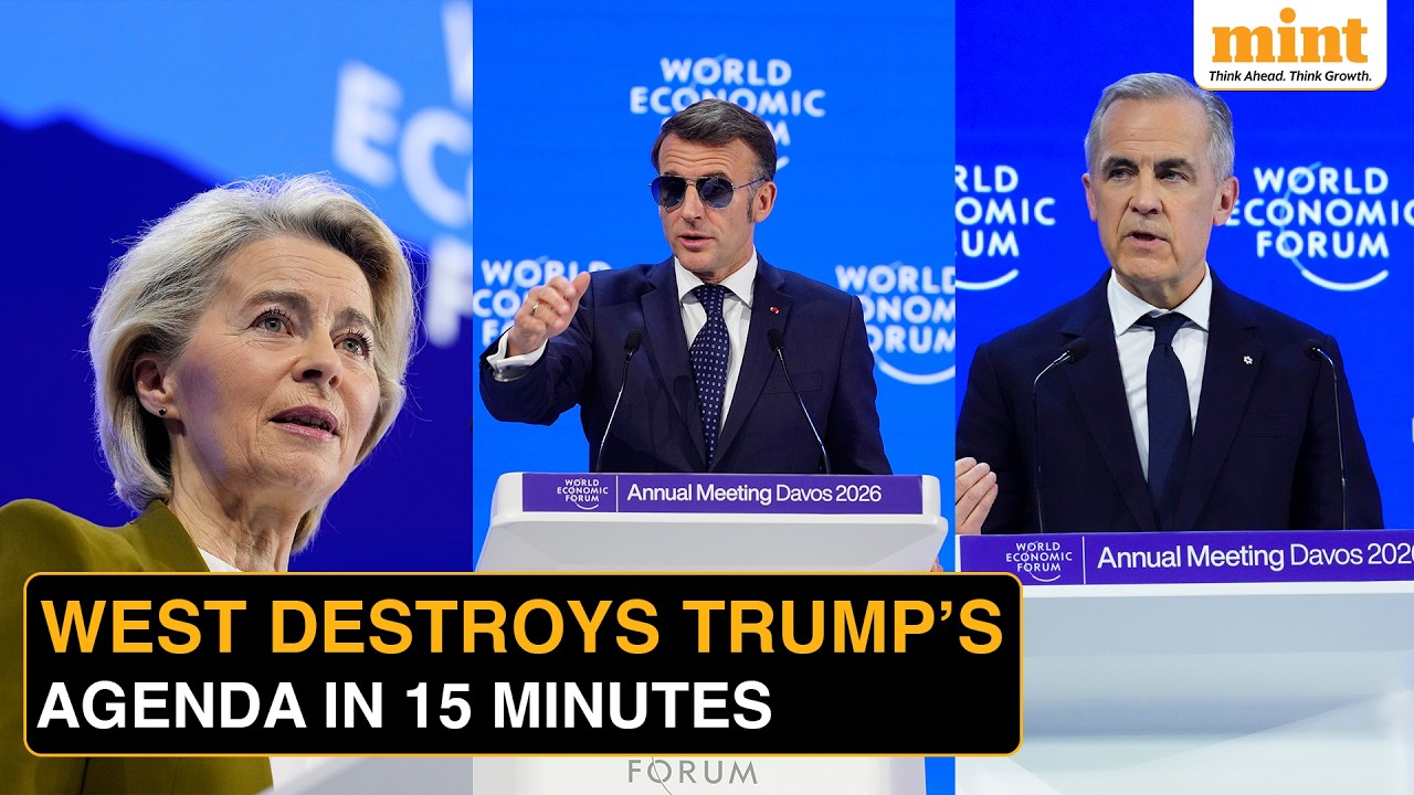 World Order RUPTURED: Carney, Macron & Ursula Go After Trump’s ‘Bully’ Tactics Over Greenland