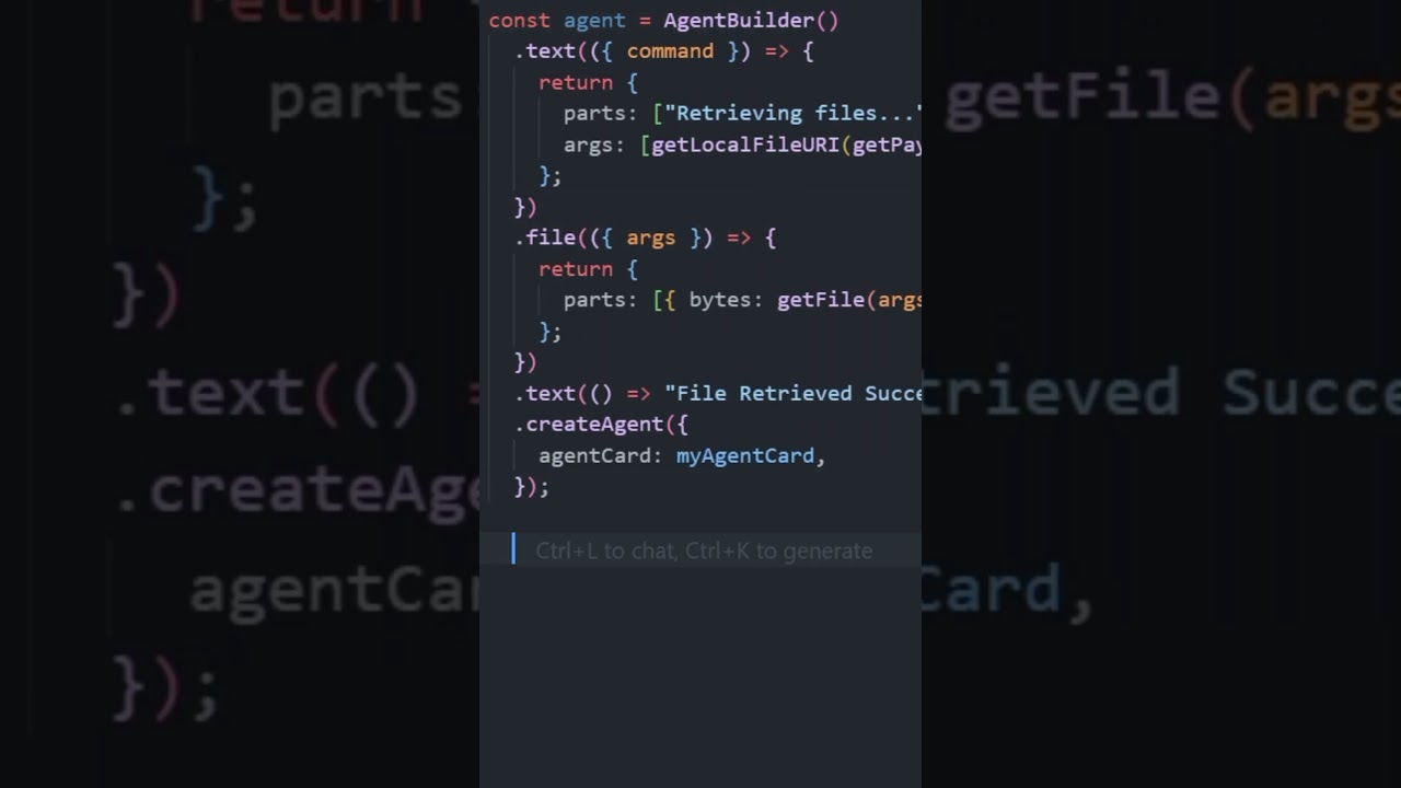 The Agent2Agent Builder...