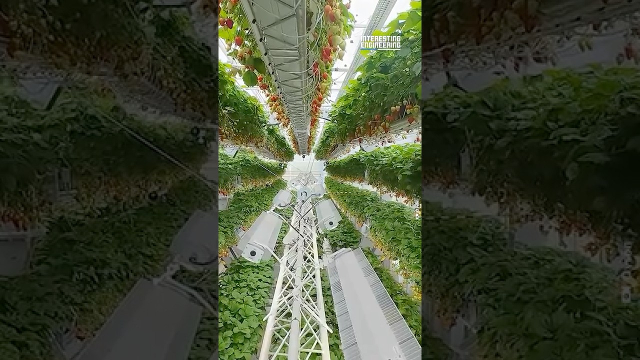 Dyson's Massive Strawberry Growing Machine