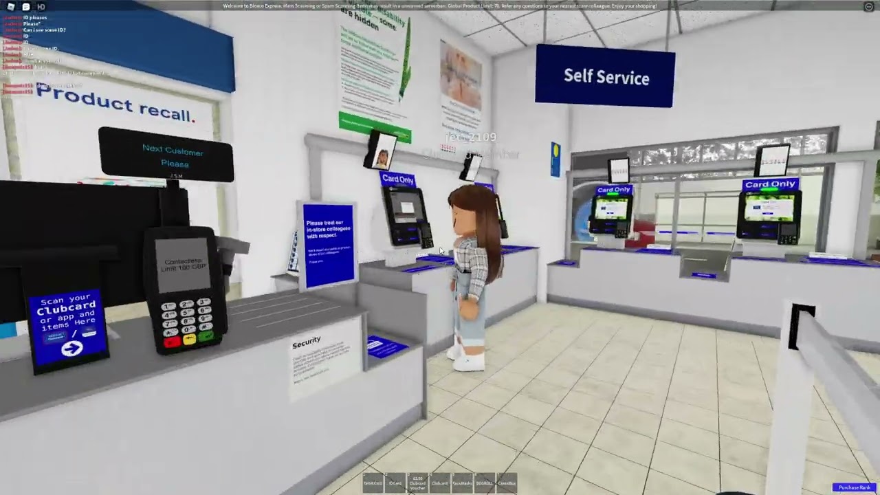 Shopping at a Bloxco Convenience Store