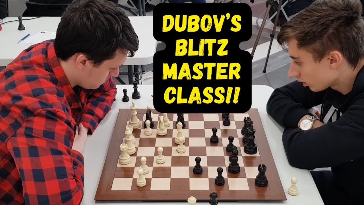 Dubov’s Blitz Masterclass! Dubov vs. Pavlov | Blitz Moscow 2021