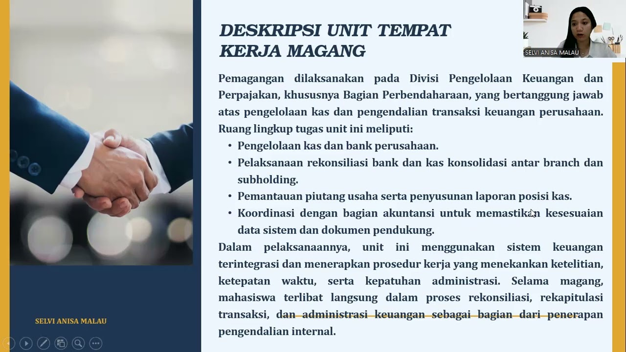Persentase Laporan Akhir Pemagangan
