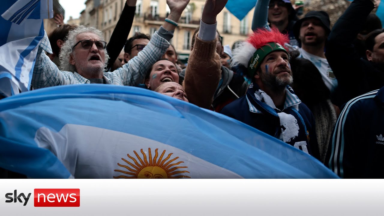 Fans in Buenos Aires react to World Cup win after nail-biting final against France