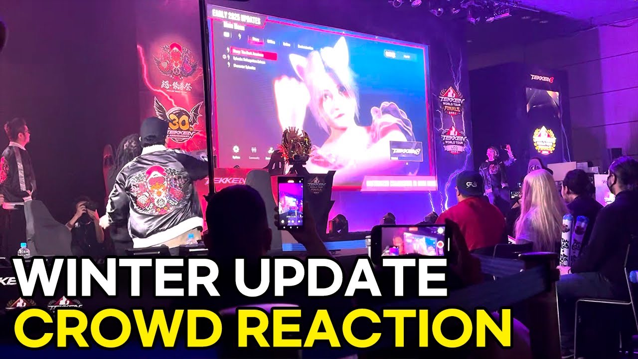 철권8 겨울 패치 트레일러 현장 반응 (TEKKEN 8 - Winter Update & Season 2 Announcement Trailer Crowed reaction)