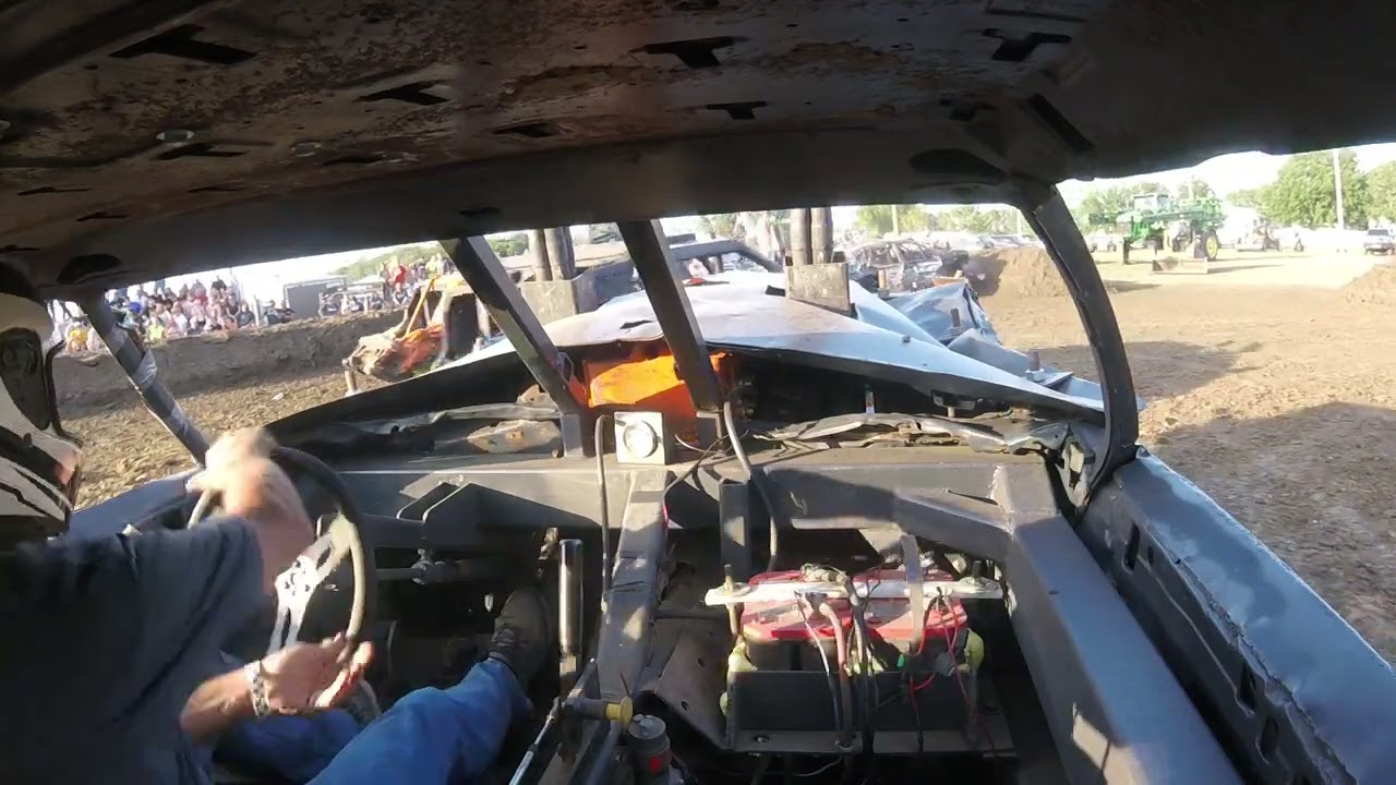 Rick Quast #43 RPM Redemption Onawa 2 Man Team Demolition Derby 2022: First Round