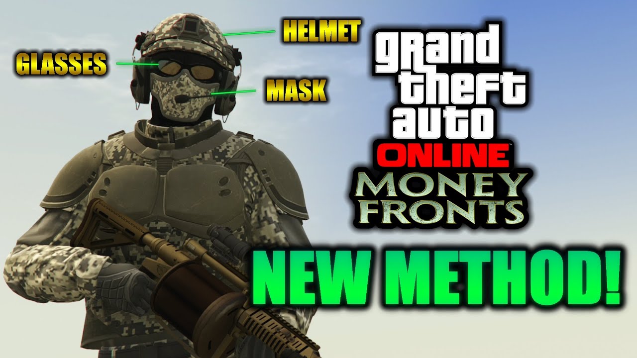 GTA Online: NEW METHOD To Combine Helmets, Masks, and Glasses AFTER The MONEY FRONTS DLC!