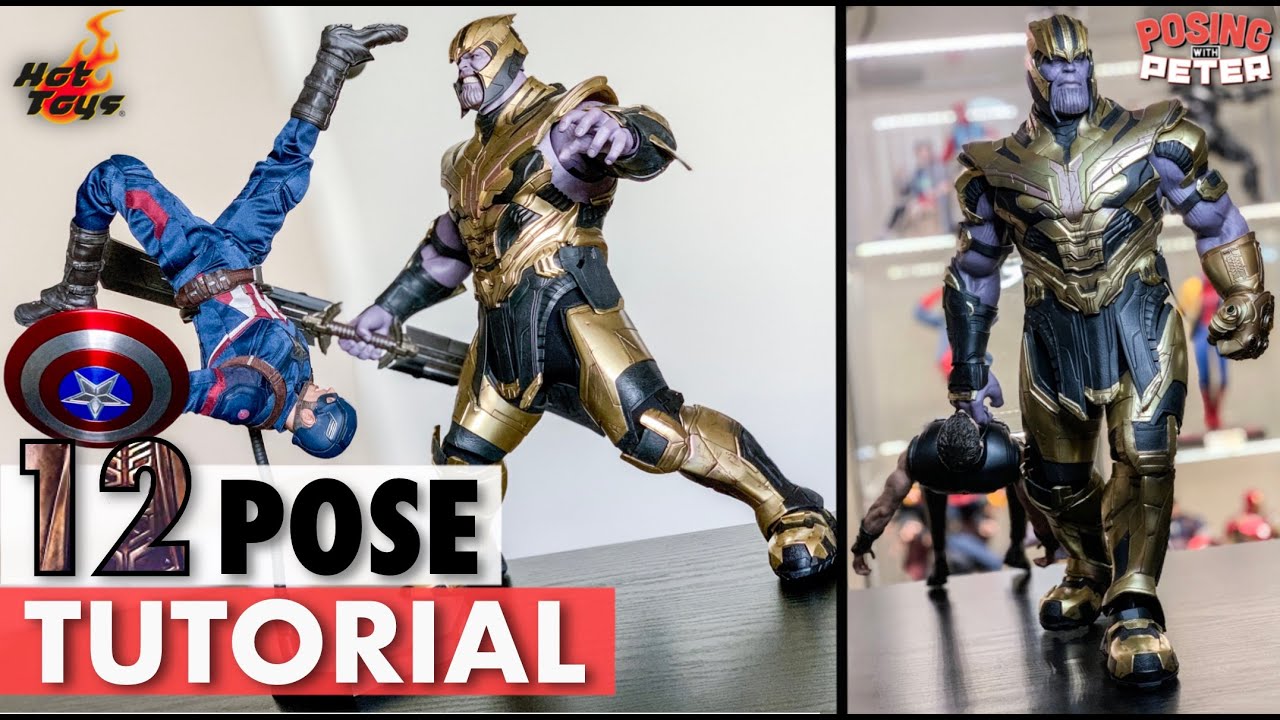 Hot Toys Armored Thanos Pose Tutorial | Avengers Endgame | Posing with Peter