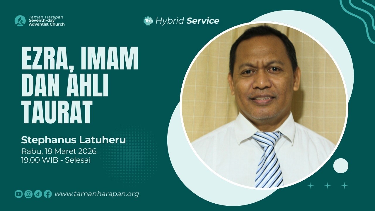 Ezra, Imam dan Ahli Taurat - Stephanus Latuheru I 18 Maret 2026