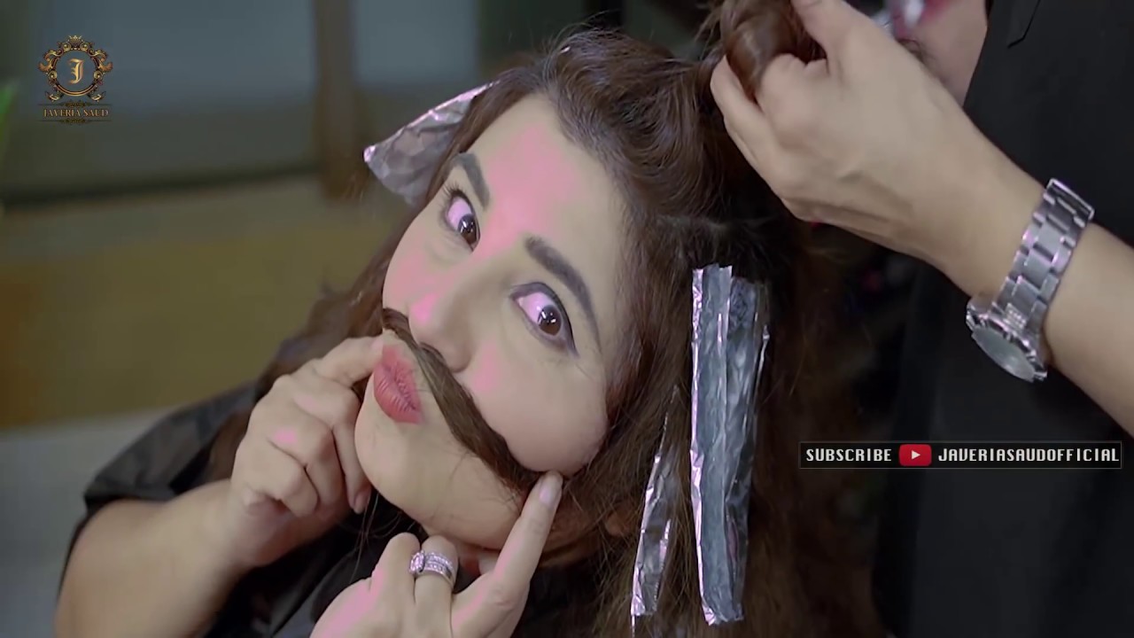 Javeria Saud new hair color and hair cut
