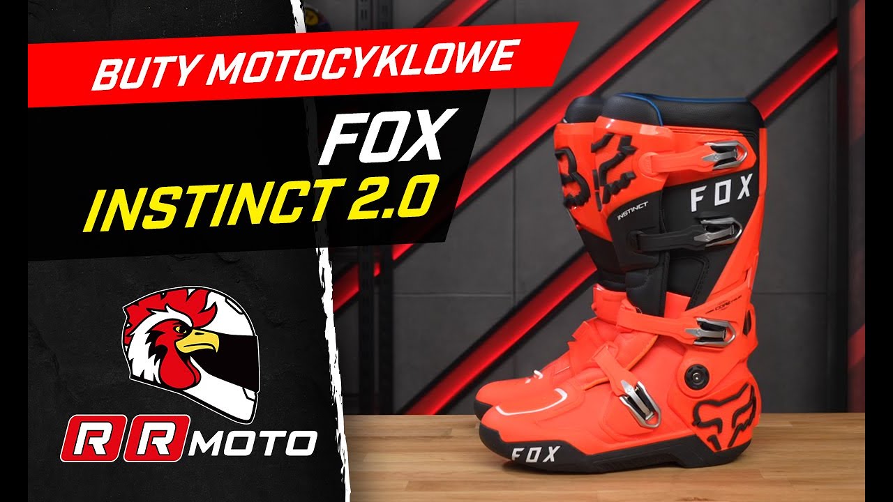 FOX INSTINCT 2.0 - buty motocrossowe z zawiasem