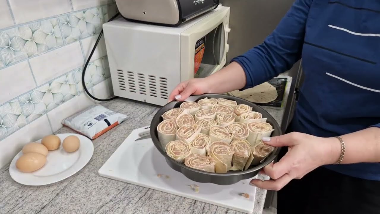 Запеканка из лаваша и фарша
