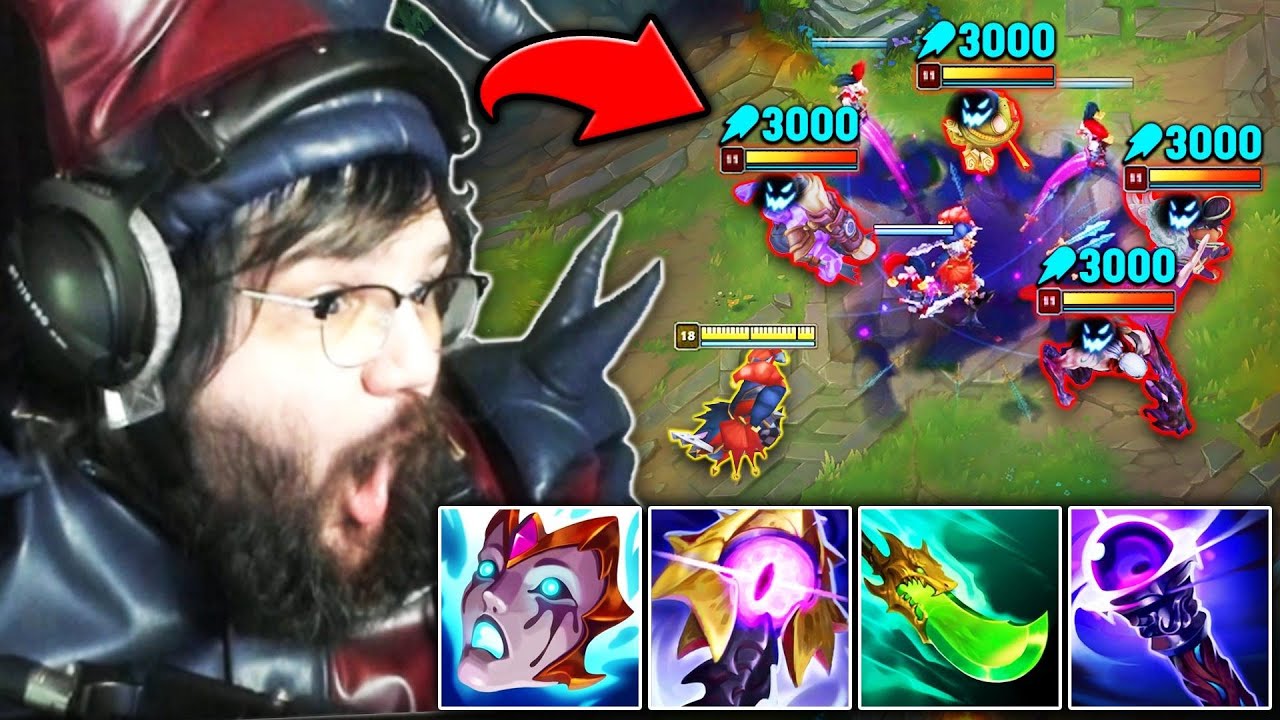 PINK WARD SHACO IS JUST TOO CLEAN! (SECRET HYBRID BUILD)