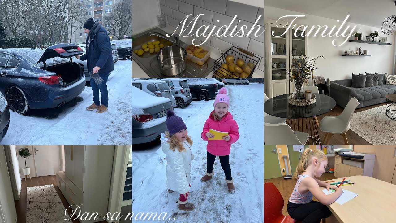 DAN SA NAMA | MAJDISH FAMILY -zivot u Njemackoj ❄️❄️❄️