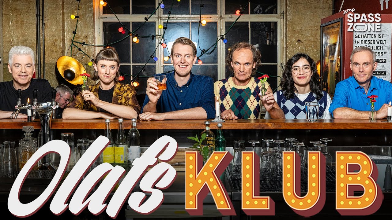 Johann K&ouml;nig, Ana Lucia und Jonas Greiner bei Olafs Klub mit Olaf Schubert | MDR SPASSZONE