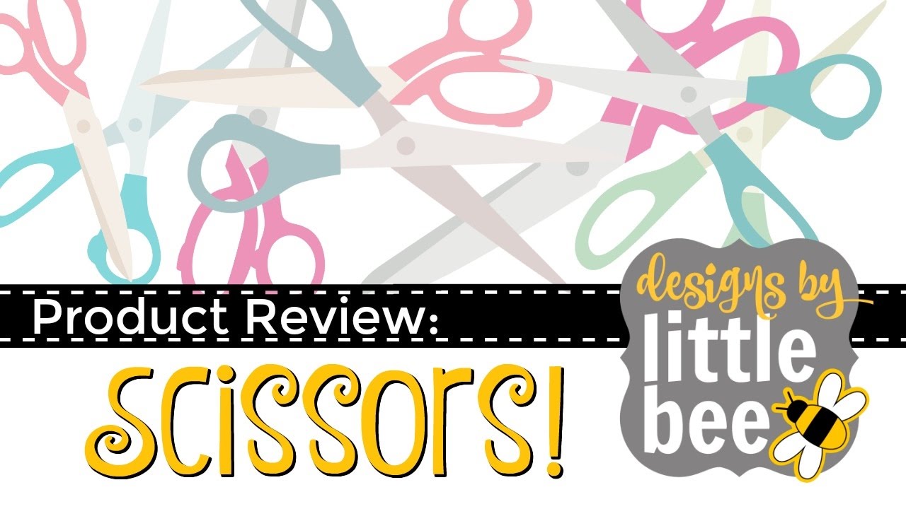 Sewing / Embroidery Product Review Video: Scissors! by Designs by Little Bee