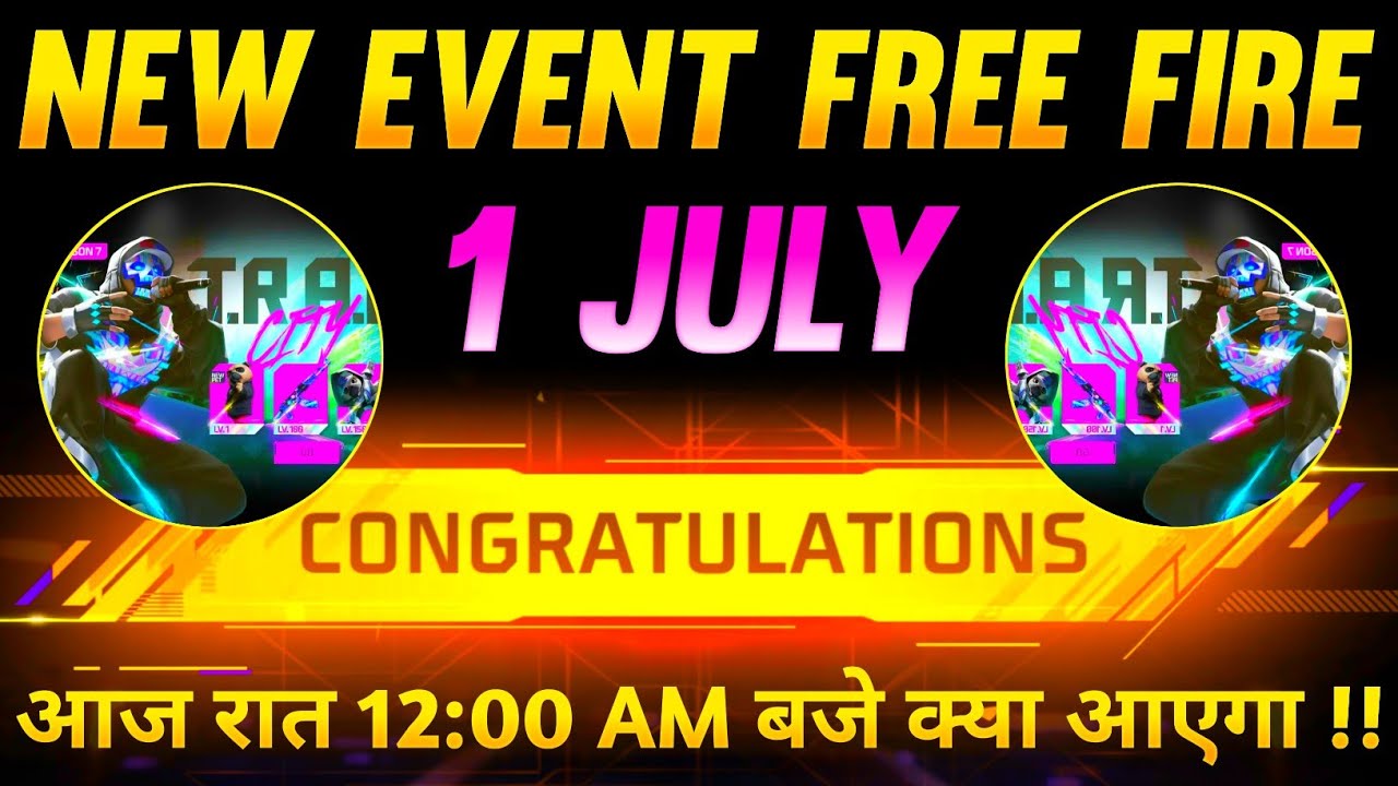 1 July Free Fire New Event | TONIGHT UPDATE | New Event Free Fire | FF New Event | Free Fire Event