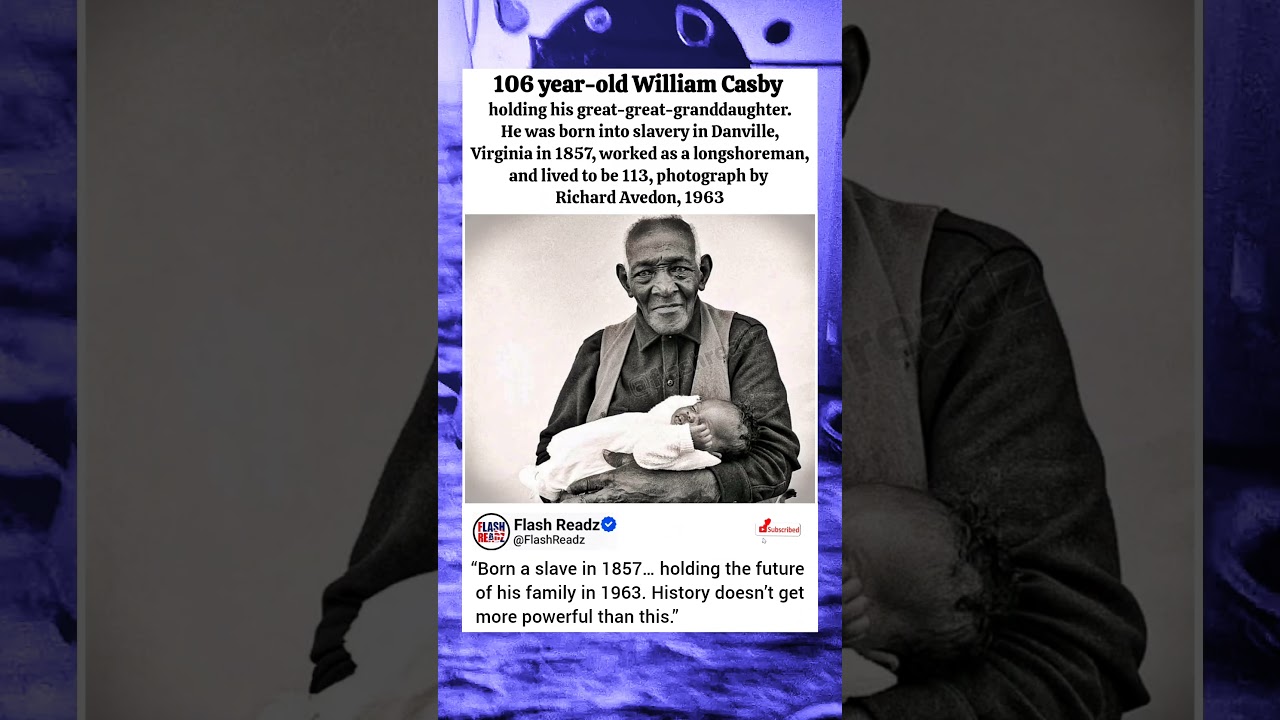 From Slavery to 113 Years of Life &mdash; A Powerful Photo from 1963 #historyfacts #history #blackhistory
