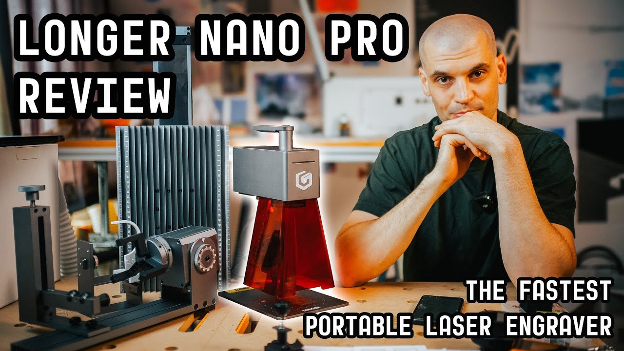 Обзор Longer Nano Pro 12W: самый быстрый и легкий портативный лазерный гравер