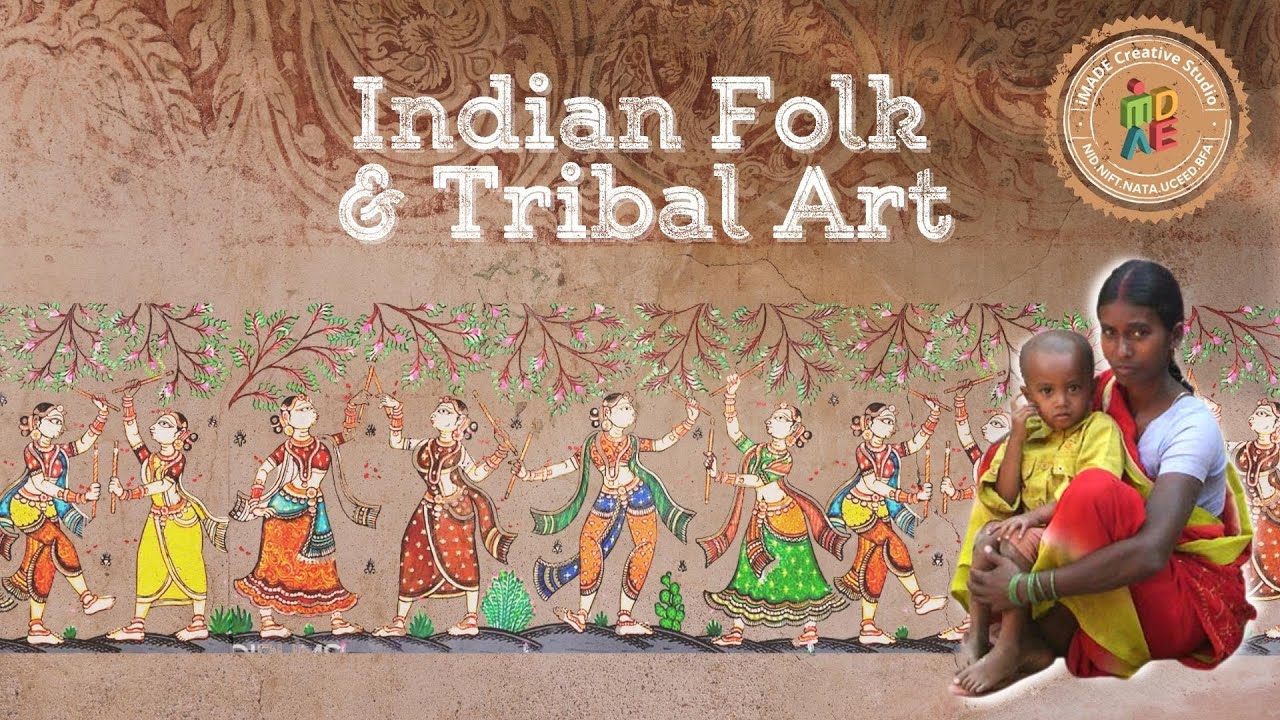 Indian Folk and Tribal Art -  Exam Preparation Coaching for NID, NIFT, UCEED, B Arch, NATA & BFA