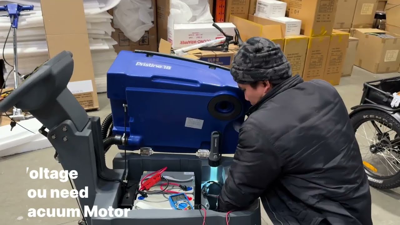 Vacuum Motor Troubleshooting for SCRUBO Commercial Floor Scrubbers