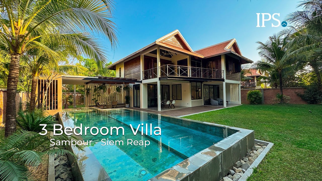 3 Bedroom Luxury Villa - Sambour, Siem Reap | IPS Cambodia