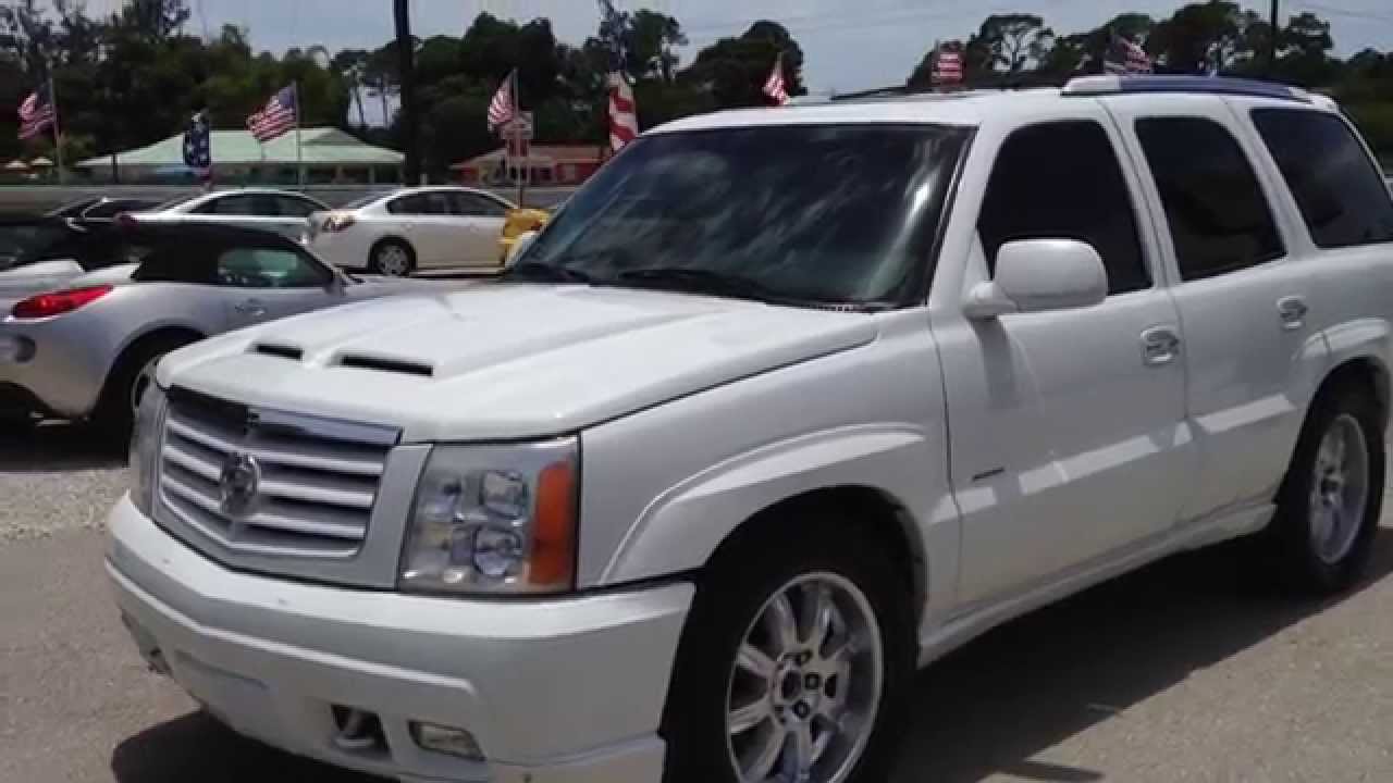 2002 Cadillac Escalade Super Charged AWD - View inventory FortMyersWA.com