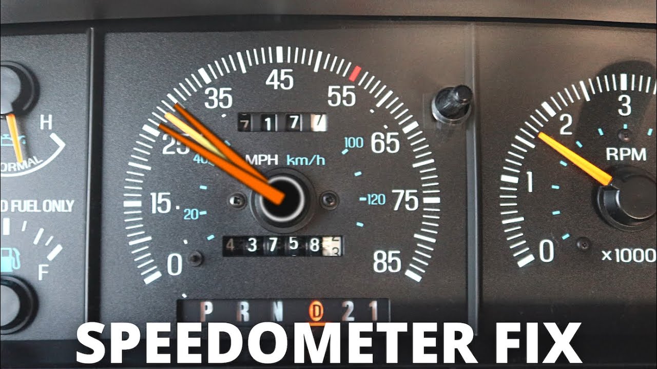 Ремонт стрелки спидометра | Ford Bronco F150 1980–1996 гг. | Ремонт круиз-контроля | Реставрация ...