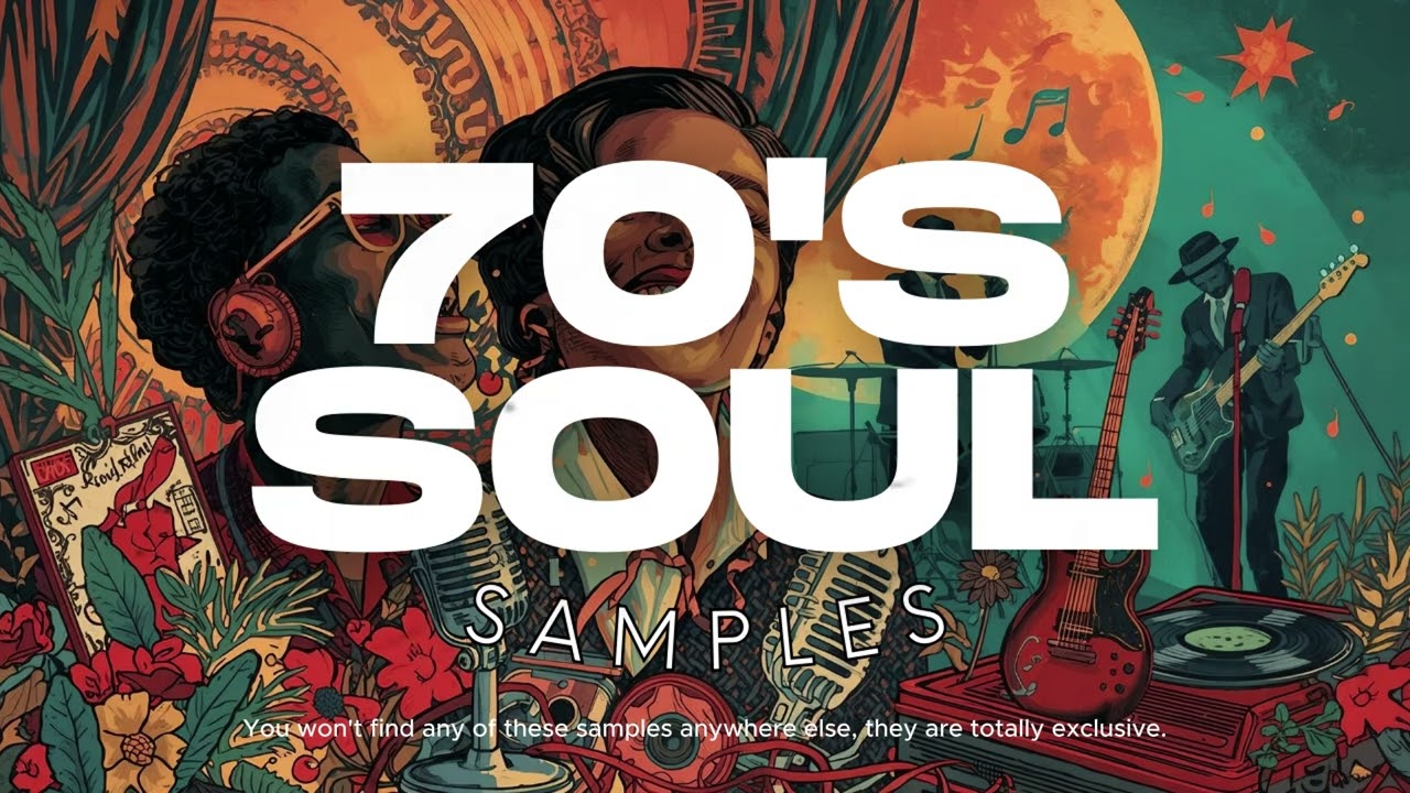 70's Soul Vintage Sample Pack [100 Samples Royalty Free]