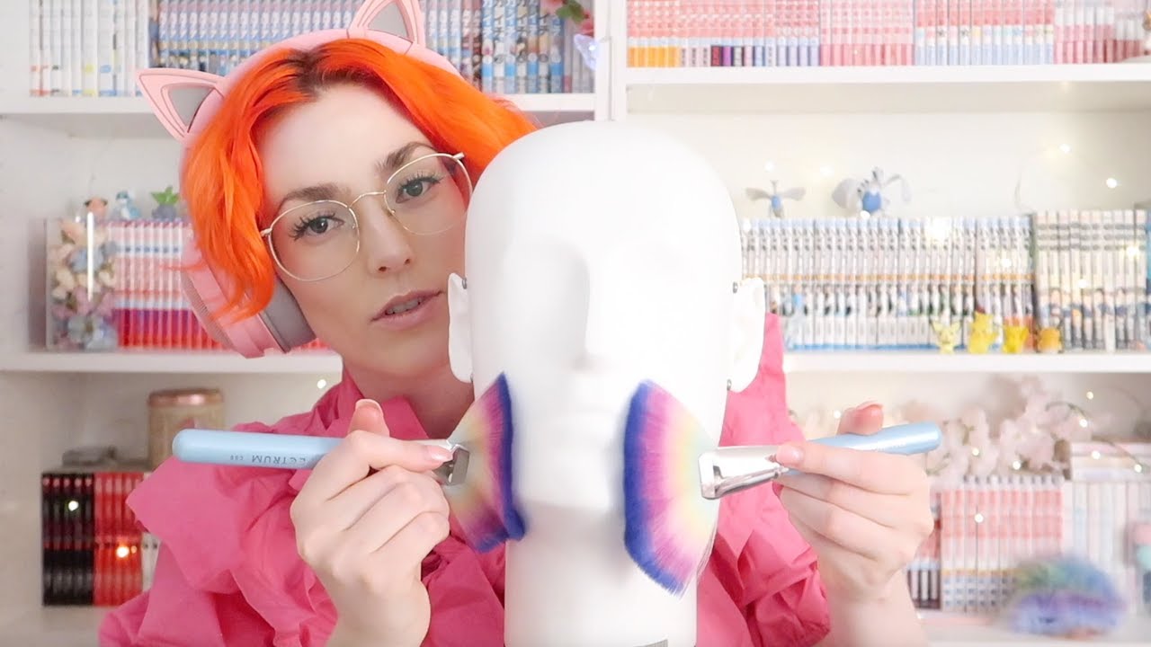 [ASMR] For The Best Sleep, Positive Affirmations, Face & Ear Massage | Binaural Dummy Head Mic 🍃