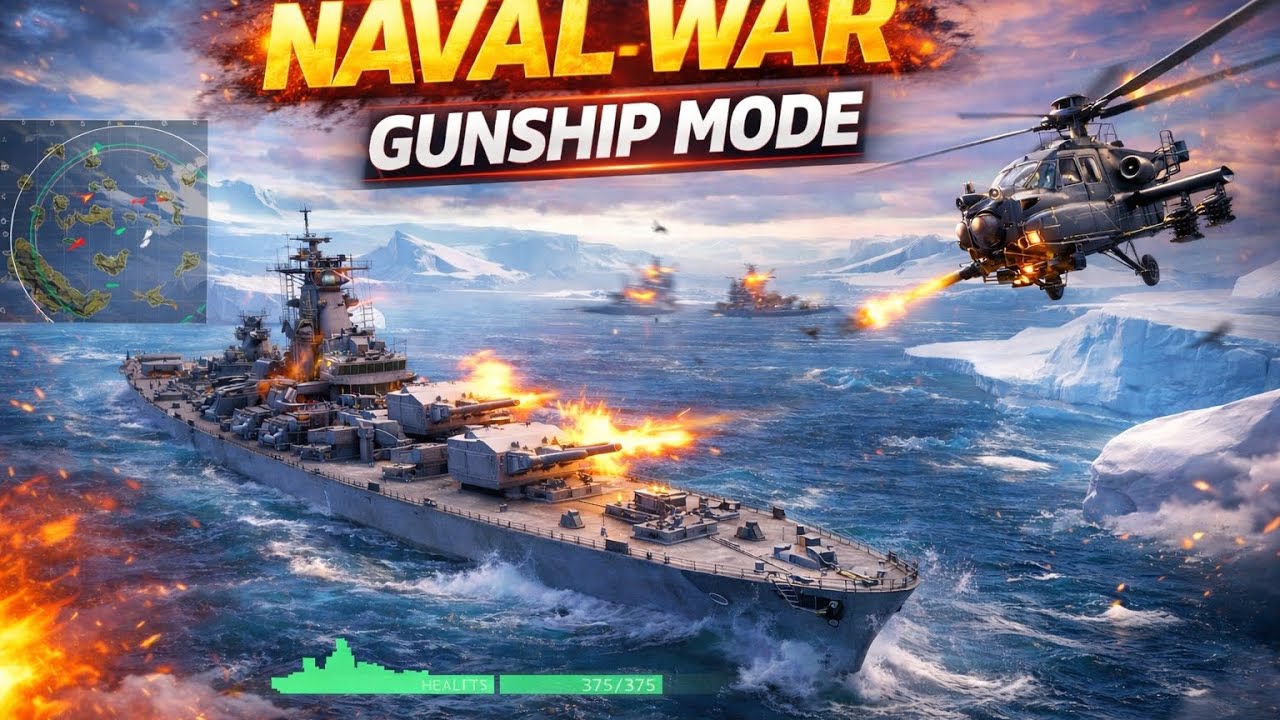 Modern Warships: Naval Battles🚤⛵🚁