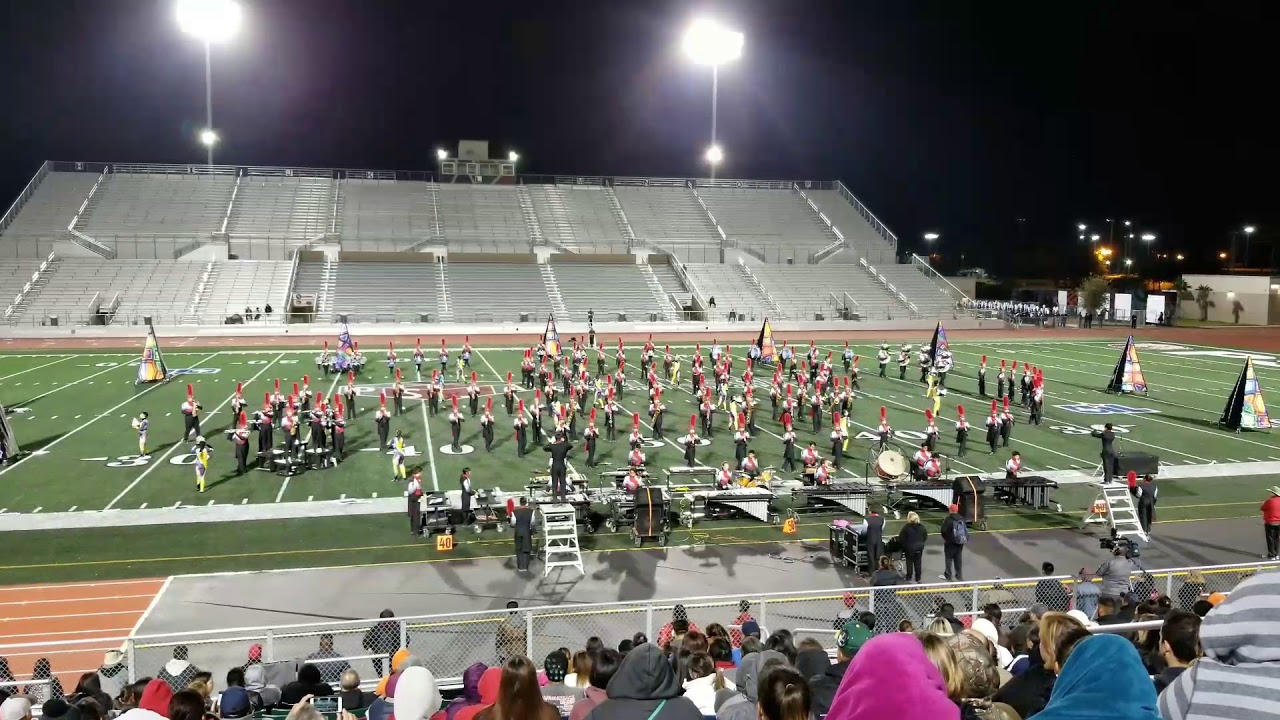Sharyland Rattlers Marching Band Area Final
