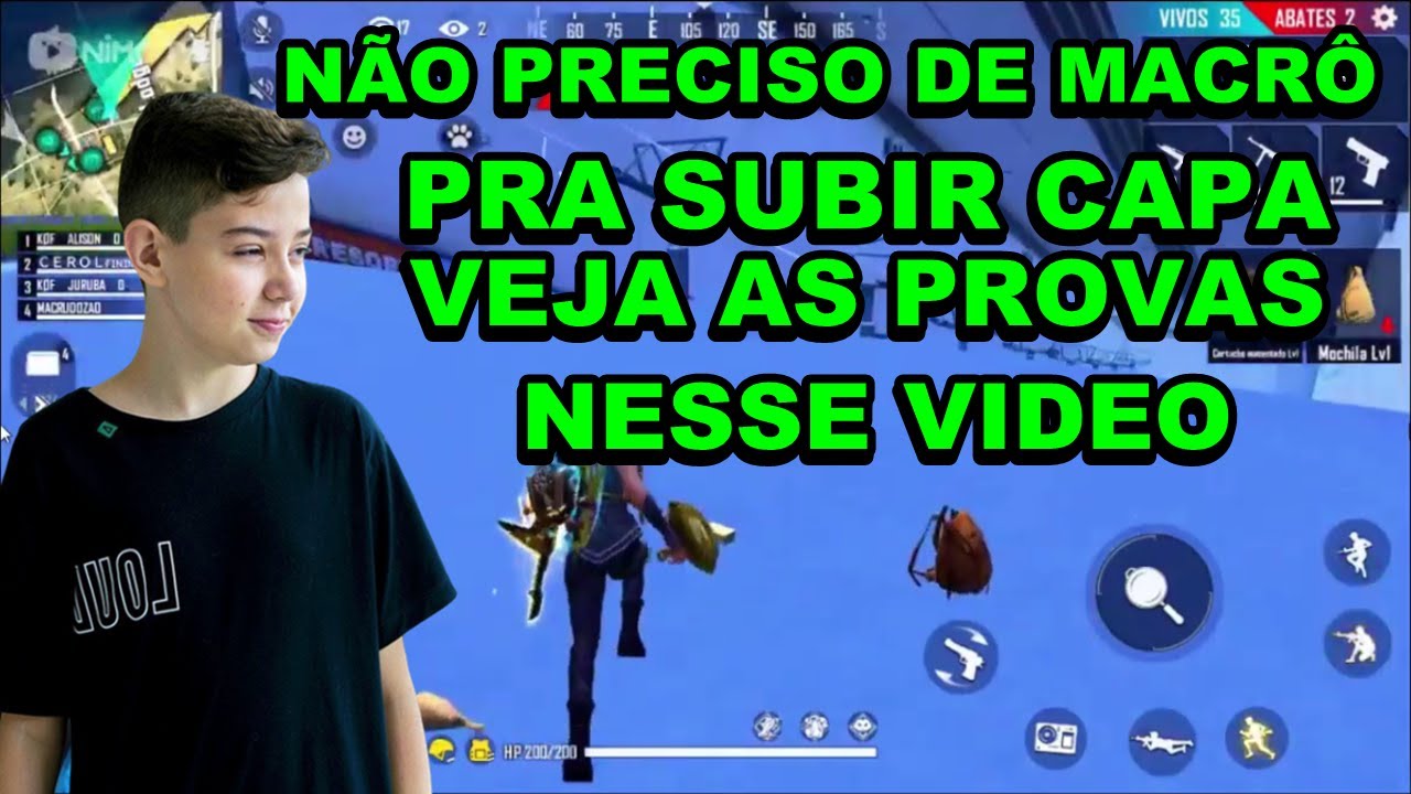 THURZIN N&Atilde;O USAVA MACRO DE SUBIR CAPA VEJA O POR QUE ?