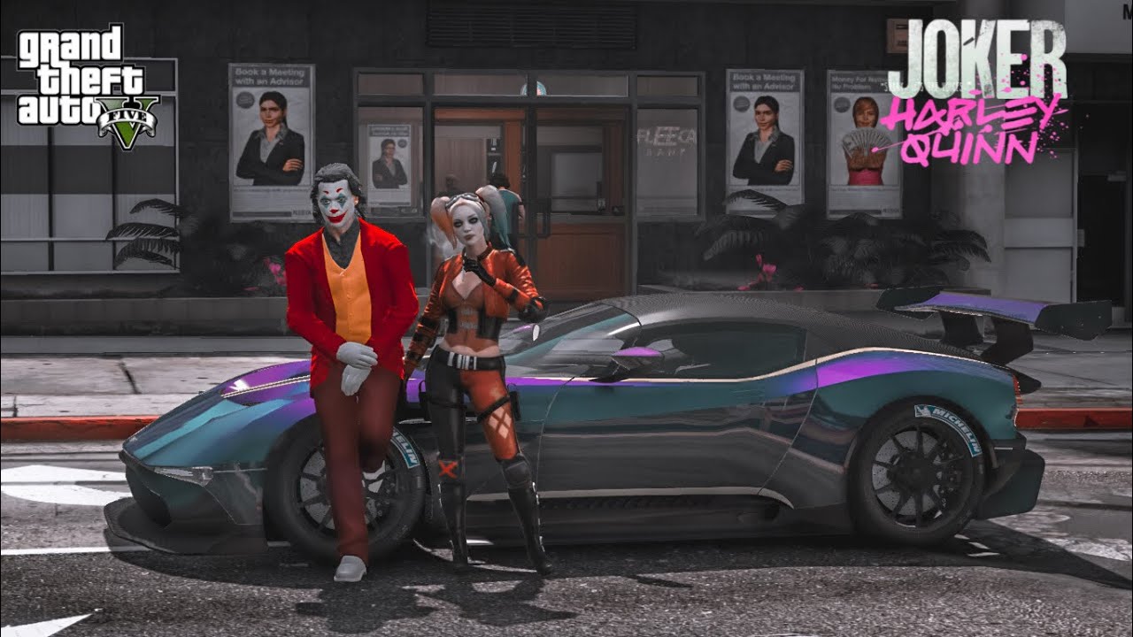 GTA5 Tamil Real Life Mod Bank Heist | Joker Harley Quinn | Tamil Gameplay |