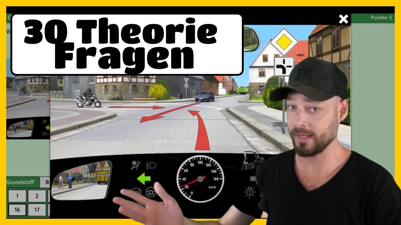 F&uuml;hrerschein Theoriepr&uuml;fung lernen ￼