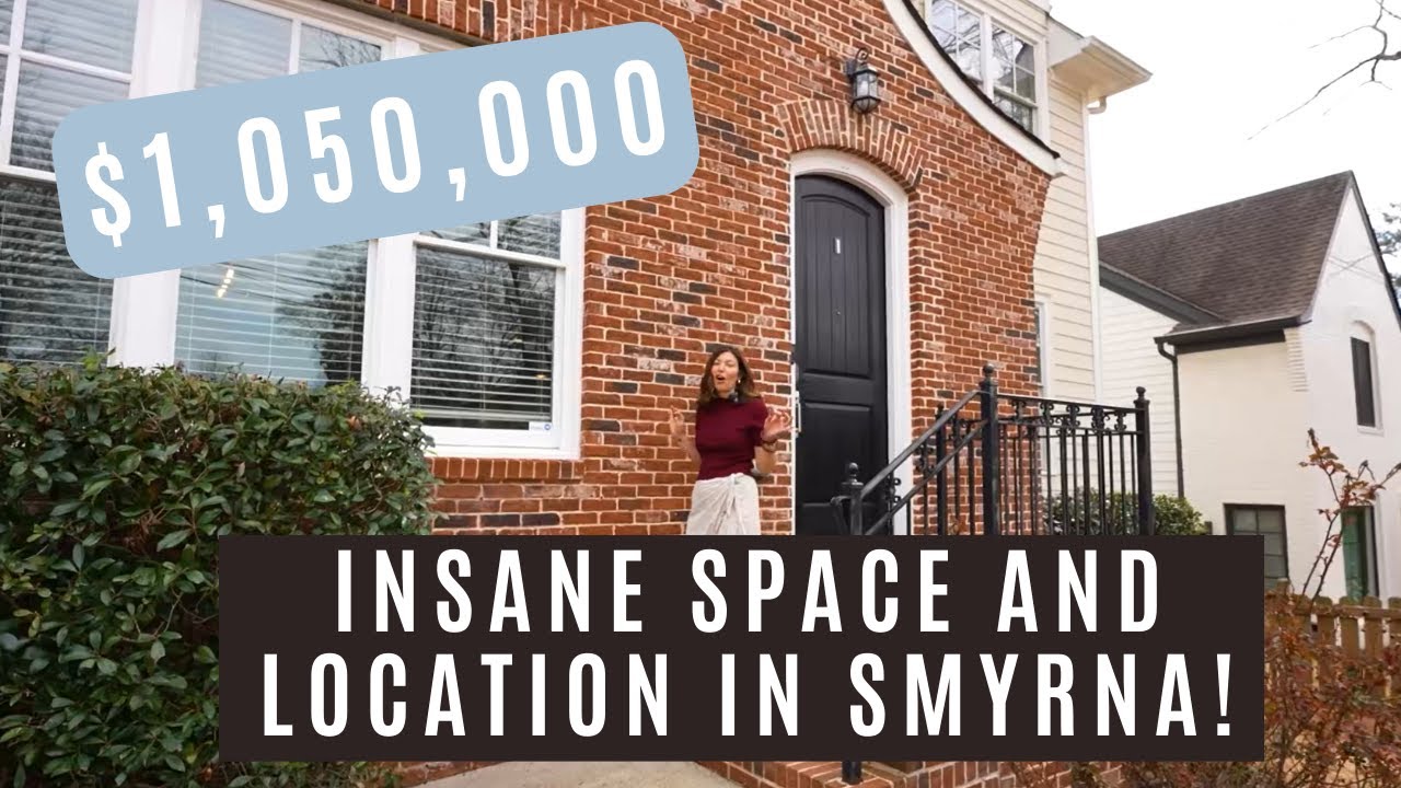 INSANE Space & Location! Rare Smyrna Home Steps from Market Village