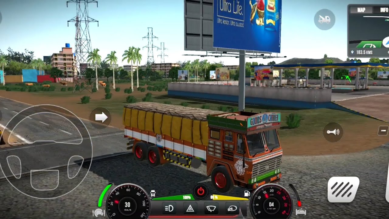 Durgapur Junction - Bardhaman Junction | Truck Masters India | Indian Roads Truck Driving | Gaming 
