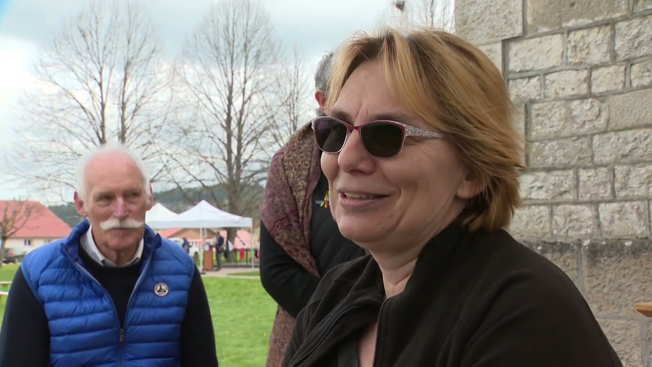 Hommage &agrave; Brigitte Ligney, maire de La Chenalotte, dans le Doubs