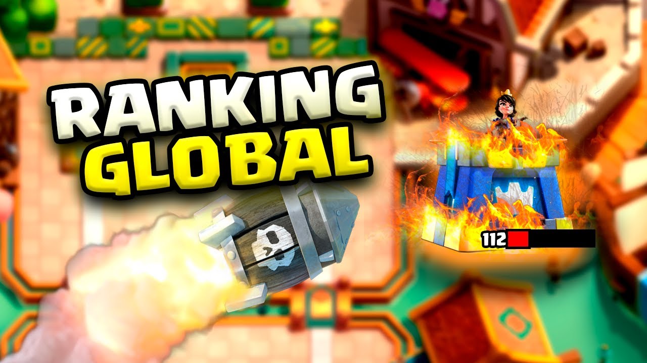 Gameplay no ranking global depois do Maior Campeão | Clash Royale