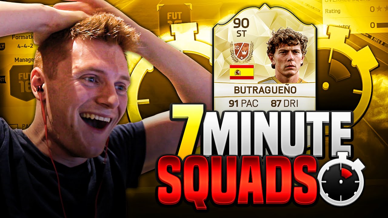 FIFA 16 - INSANE LEGEND 7 MINUTE SQUADS!!! | CRAZY PACK LUCK!!!