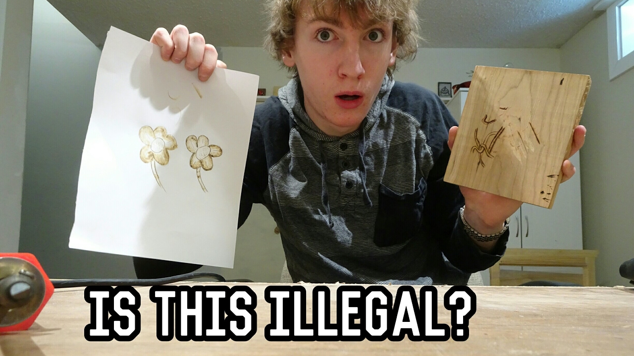 Wood Burning On PAPER!?!?