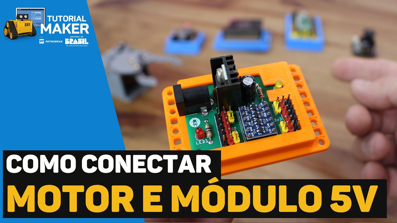 Conecte Motores e Módulos 5V no ESP32, Micro:bit e Pico Sem Queimar Nada! #tutorialmaker