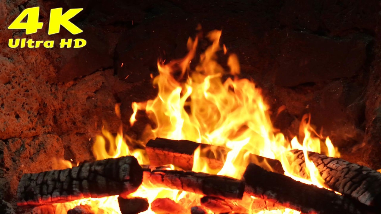 🔥 Outdoor fireplace ambience. Cozy summer fireplace ambience. Winter Cabin Fireplace Ambience