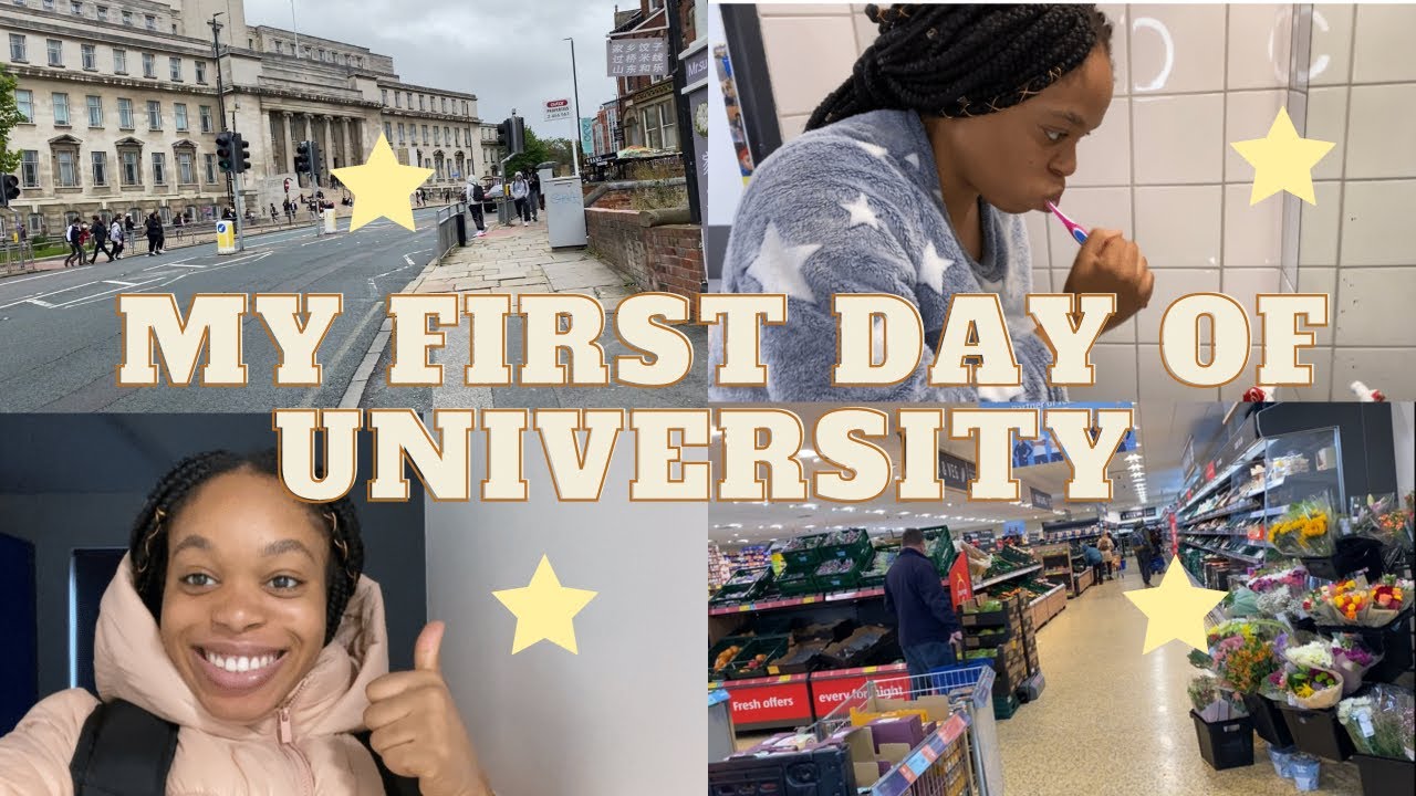 My first day of university ‼️📚😆