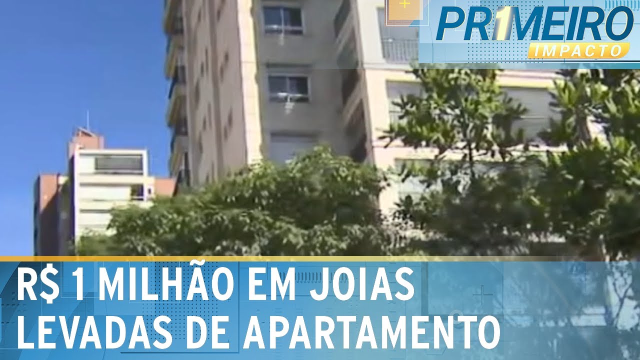 Roubo milionário: ladrões invadem apartamento e arrombam cofres | Primeiro Impacto (06/02/25)