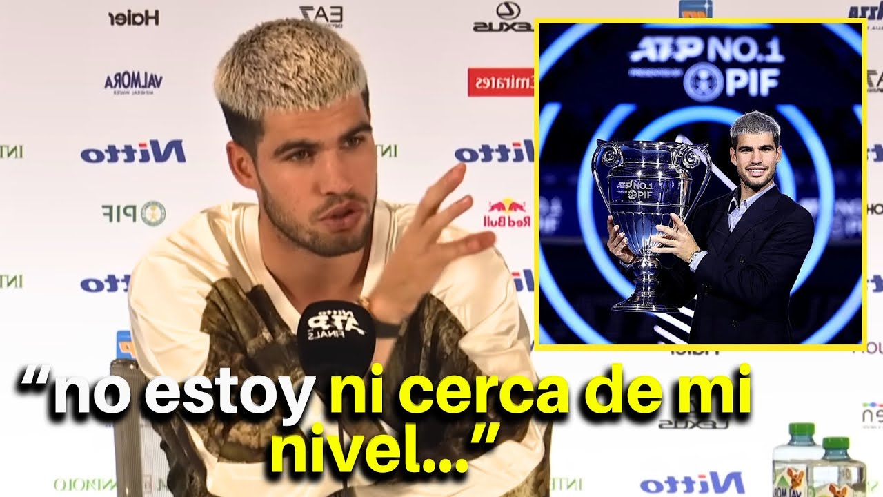 Alcaraz SIN FILTROS: “Ser número uno ya NO se siente especial”