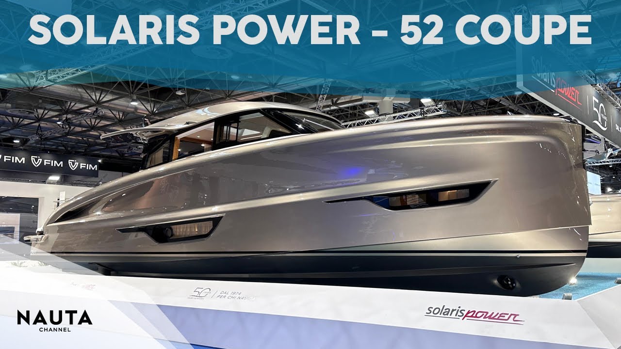 Solaris Power 52 Coupe - Yacht tour esterni e cabine