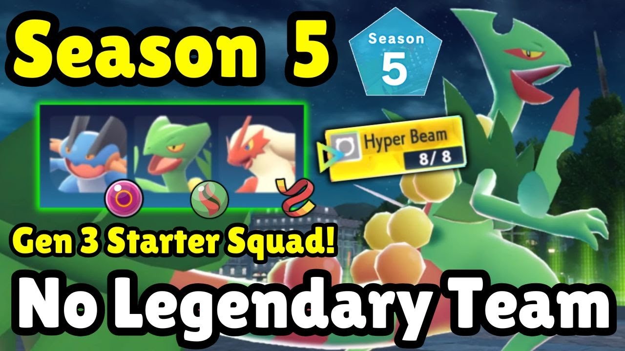 Hyper Beam Mega Sceptile! Pokemon Legends Z-A Mega Dimension DLC Ranked Ladder Season 5 Wifi Battles